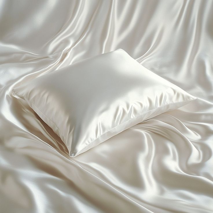 Mulberry Silk Pillowcase for Hair and Skin SGMSILK 22 Momme with Zipper (White King 20"x36")